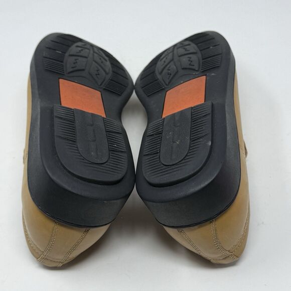 Gravity Defyer GDefy Loafers Mens 11 Tan Brown Leather Slip On Comfort Arch - Picture 14 of 16